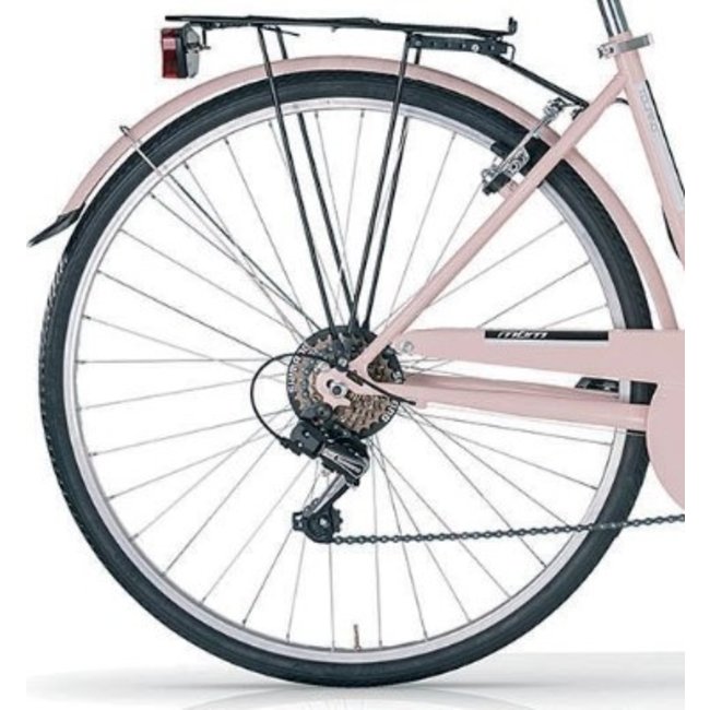 Damesfiets 28 Inch MBM Touring 6V Roze