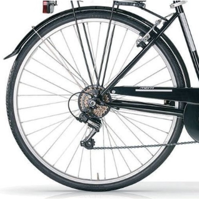 MBM Damesfiets 28 Inch Touring 6 Versnellingen Zwart