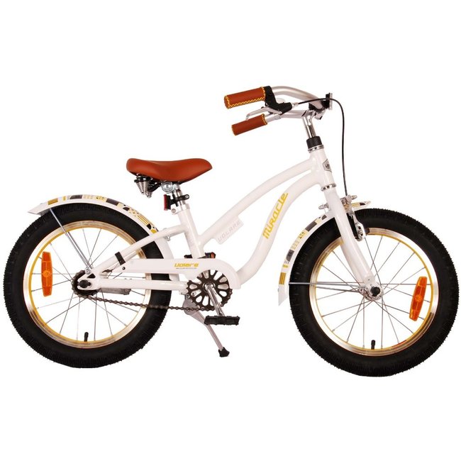 Mechanica Nageslacht Ambient Meisjesfiets 16 Inch Volare Miracle Cruiser Wit 21688 - Djimmi.nl