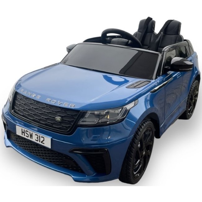 Rollzone Elektrische Kinderauto Range Rover Velar Blauw