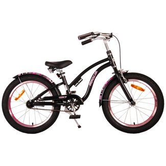 Volare Volare Meisjesfiets 18 Inch Miracle Cruiser Mat Zwart 21887