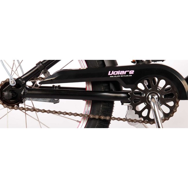 Meisjesfiets 18 Inch Volare Miracle Cruiser Mat Zwart 21887