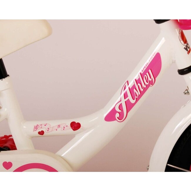 Volare Meisjesfiets 12 Inch Ashley Wit 31230
