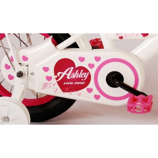Volare Meisjesfiets 12 Inch Ashley Wit 31230