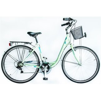 Excel Excel Damesfiets 28 Inch Central Park 6 V Mat Groen