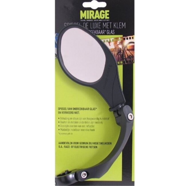 Mirage Linker Verstelbare De Luxe Spiegel Elektrische Fiets