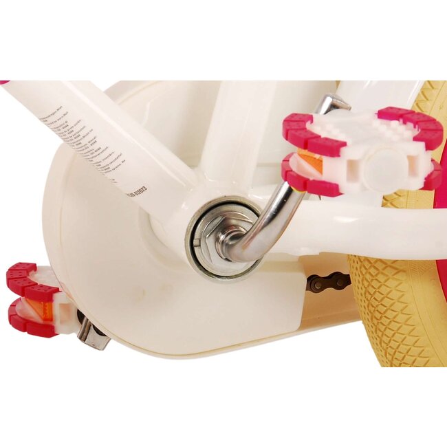 Volare Meisjesfiets 14 Inch Excellent Wit 21149