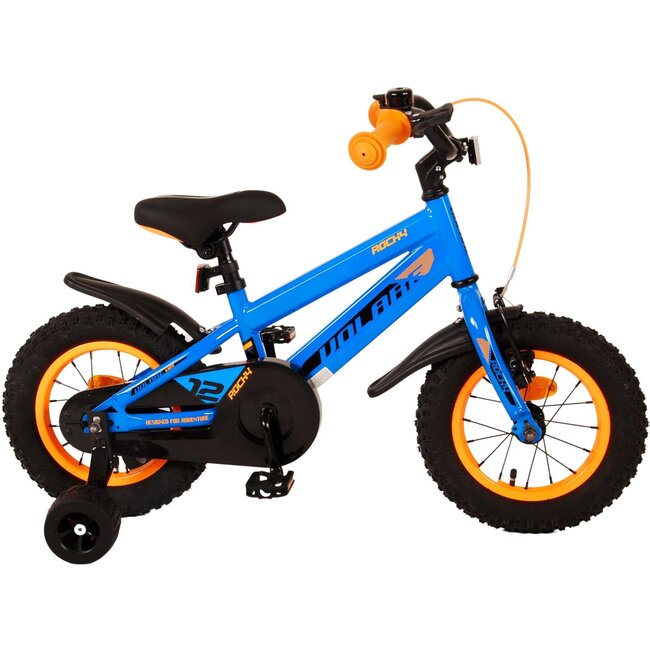 Volare Jongensfiets 12 Inch Rocky Blauw 21125