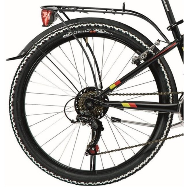 Jongensfiets 24 Inch Lombardo Tropea 24V Zwart