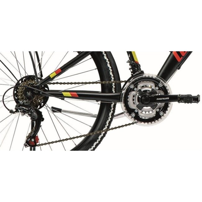 Jongensfiets 24 Inch Lombardo Tropea 24V Zwart