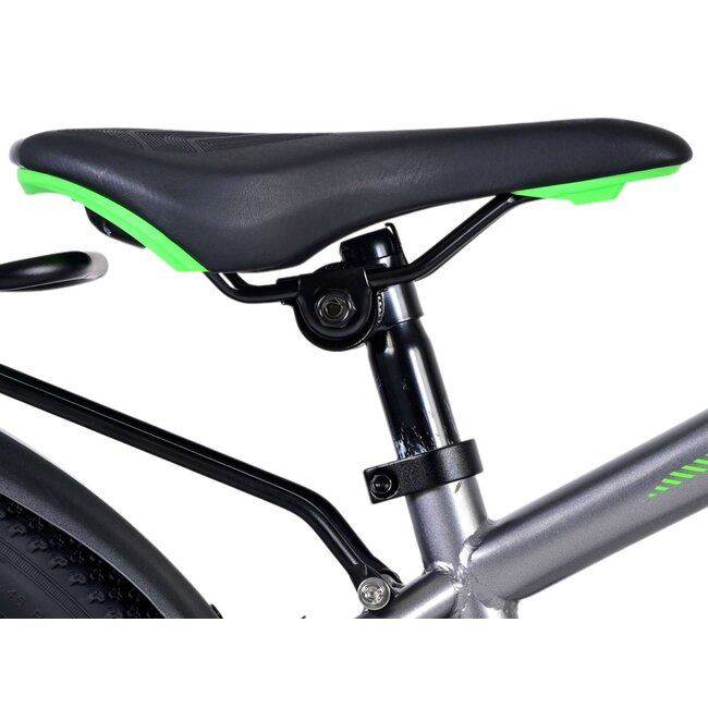Volare Cross Jongensfiets 24 Inch Grijs 22542 - Terugtraprem
