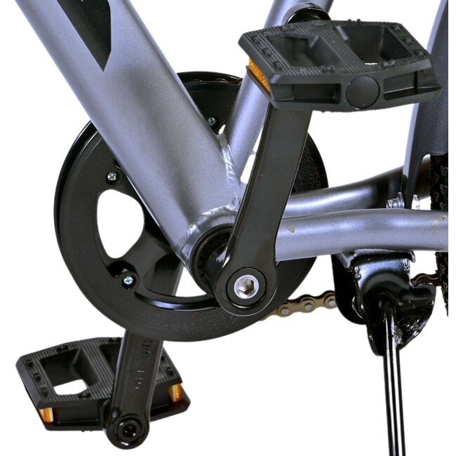 Volare Cross Jongensfiets 24 Inch Grijs 22542 - Terugtraprem