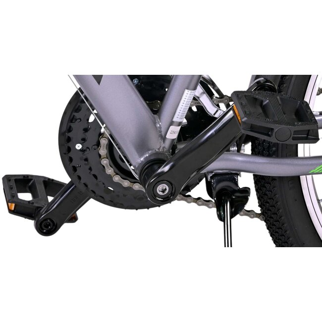 Volare Cross Jongensfiets 24 Inch Grijs 18 Versnellingen 22543