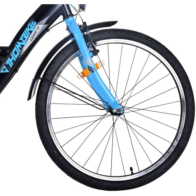 Jongensfiets 24 Inch Volare Thombike 3V Blauw 22510