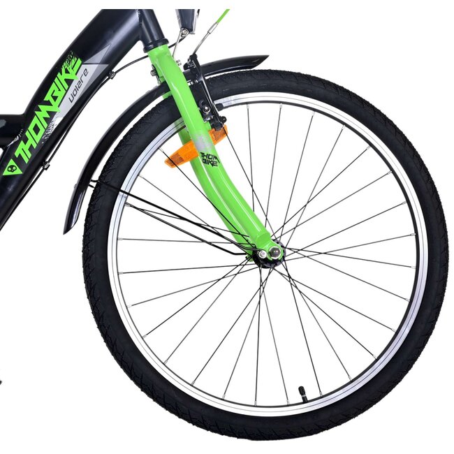 Jongensfiets 24 Inch Volare Thombike 3V Groen 22512
