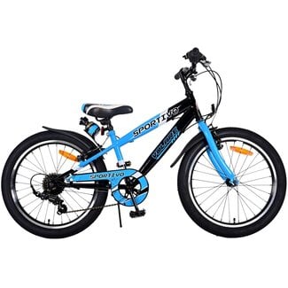 Volare Volare Sportivo Jongensfiets 20 Inch 7V Zwart Blauw 22112