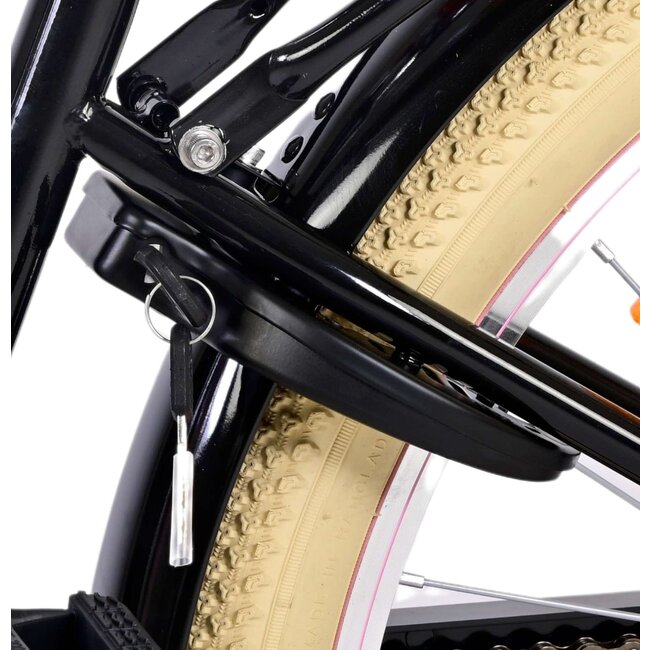 Meisjesfiets 24 Inch Volare Excellent 3V Zwart 24138