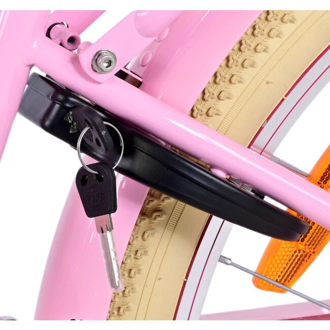 Meisjesfiets 24 Inch Volare Excellent 3V Roze 24140