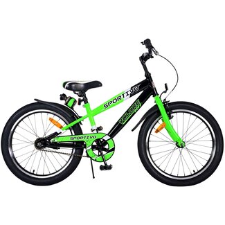 Volare Volare Sportivo Jongensfiets 20 Inch Groen 22114 - Terugtraprem