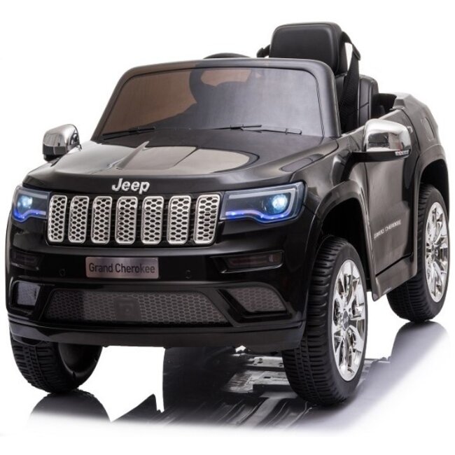 Rollzone Elektrische Kinderauto Jeep Grand Cherokee Zwart