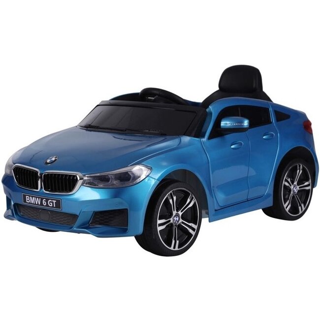 Rollzone Elektrische Kinderauto BMW 6 GT Blauw