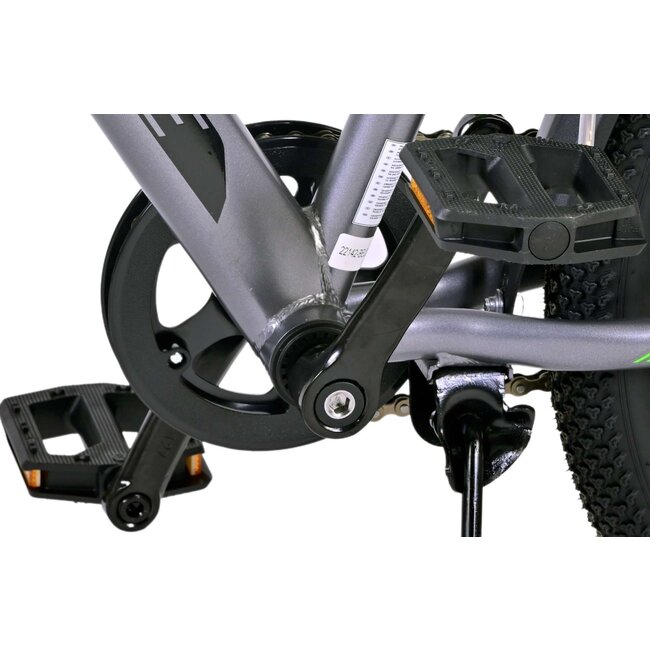 Volare Cross Jongensfiets 20 Inch Grijs 22142 - Terugtraprem