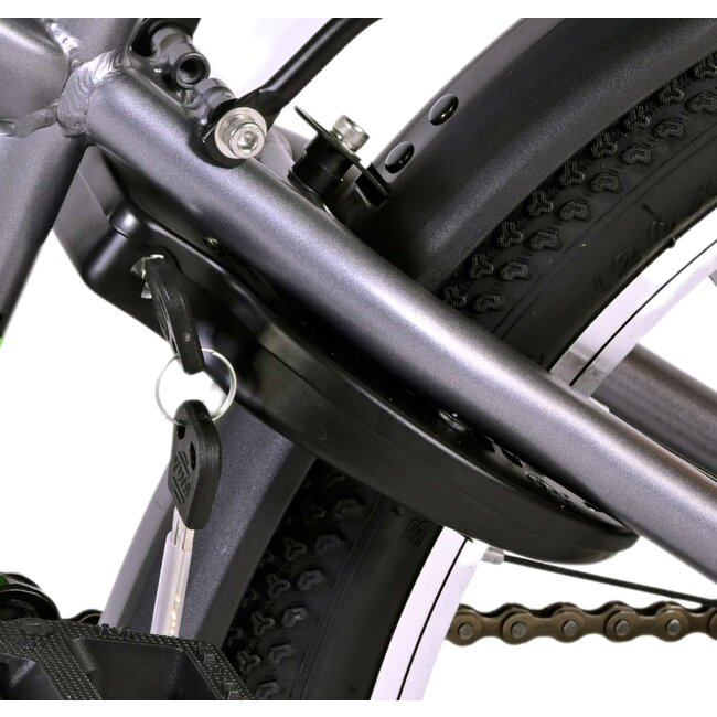 Volare Cross Jongensfiets 20 Inch Grijs 22142 - Terugtraprem