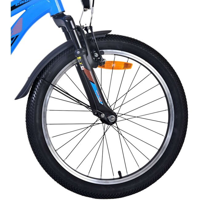 Volare Cross Jongensfiets 20 Inch Blauw 22140 - Terugtraprem