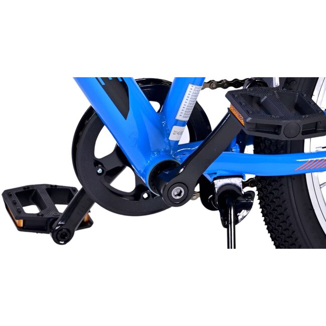 Volare Cross Jongensfiets 20 Inch Blauw 22140 - Terugtraprem
