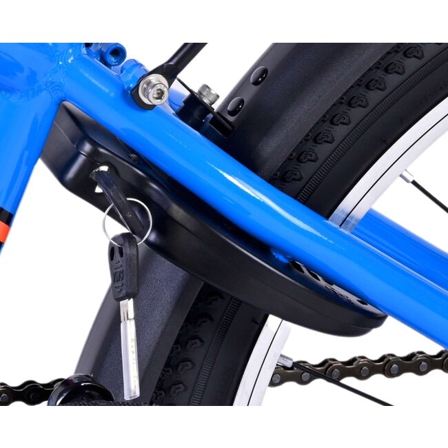 Volare Cross Jongensfiets 20 Inch Blauw 22140 - Terugtraprem