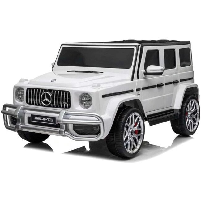 Rollzone Elektrische Kinderauto Mercedes G63 2P Wit