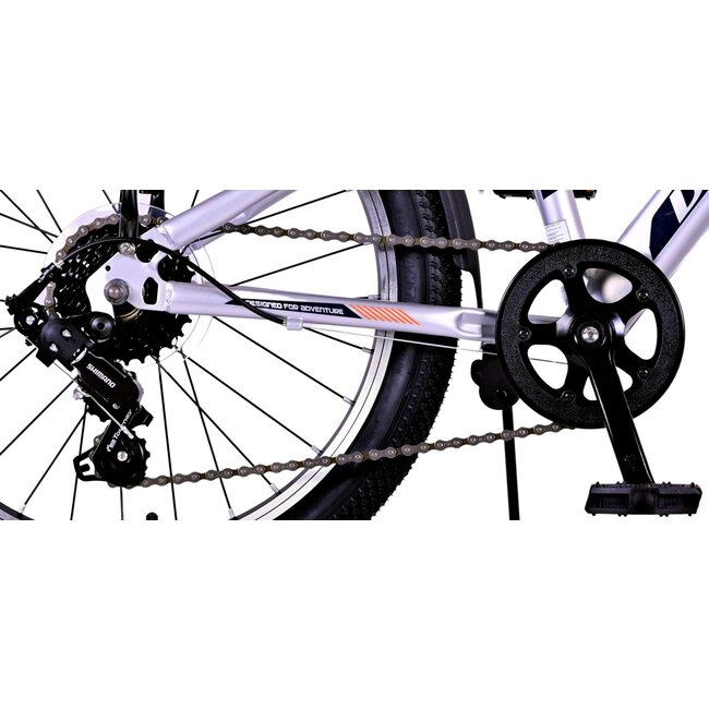 Volare Cross Jongensfiets 20 Inch 6 Versnellingen Zilver 22145