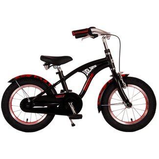 Volare Volare Jongensfiets 14 Inch Miracle Cruiser Mat Zwart Rood 21485