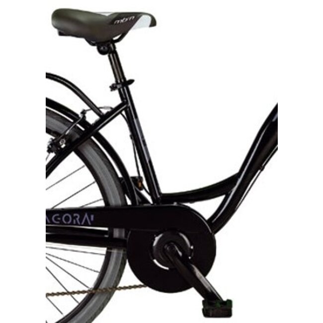 MBM Meisjesfiets 24 Inch Agora 6 Versnellingen Zwart