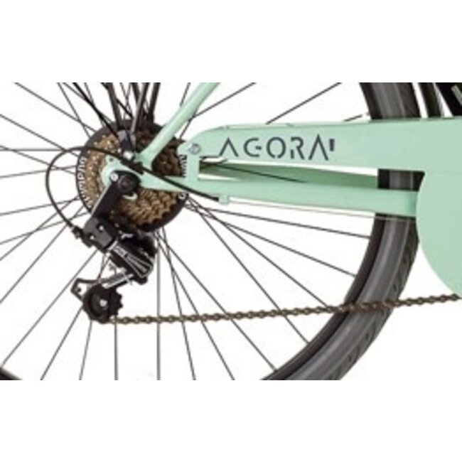 MBM Meisjesfiets 24 Inch Agora 6 Versnellingen Turquoise