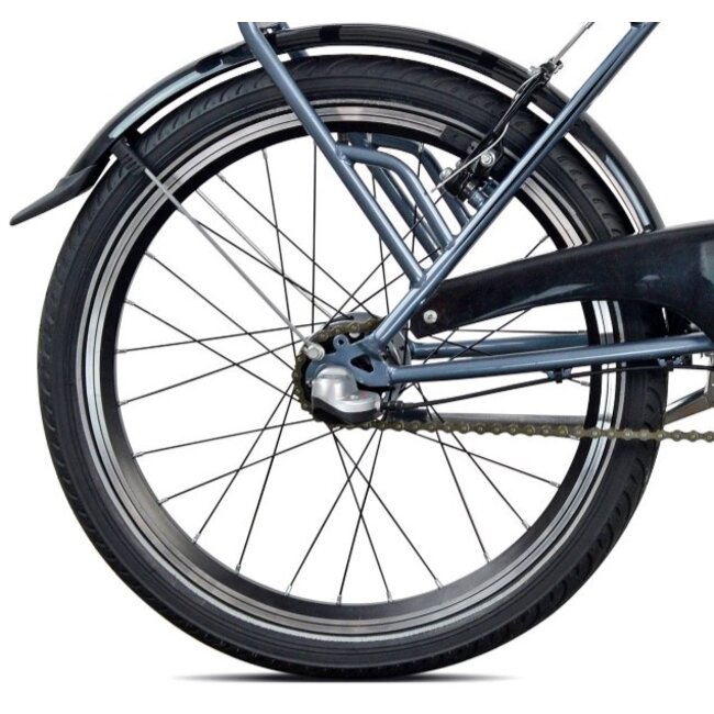 Esperia Vouwfiets 20 Inch Rennes 3V Nexus Lage Instap Grijs Blauw