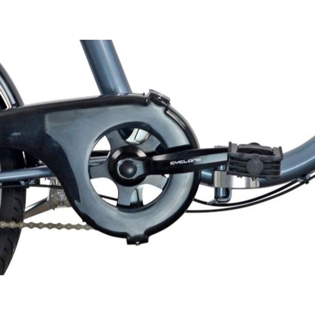 Vouwfiets 20 Inch Esperia Rennes 3V Lage Instap Grijs Blauw