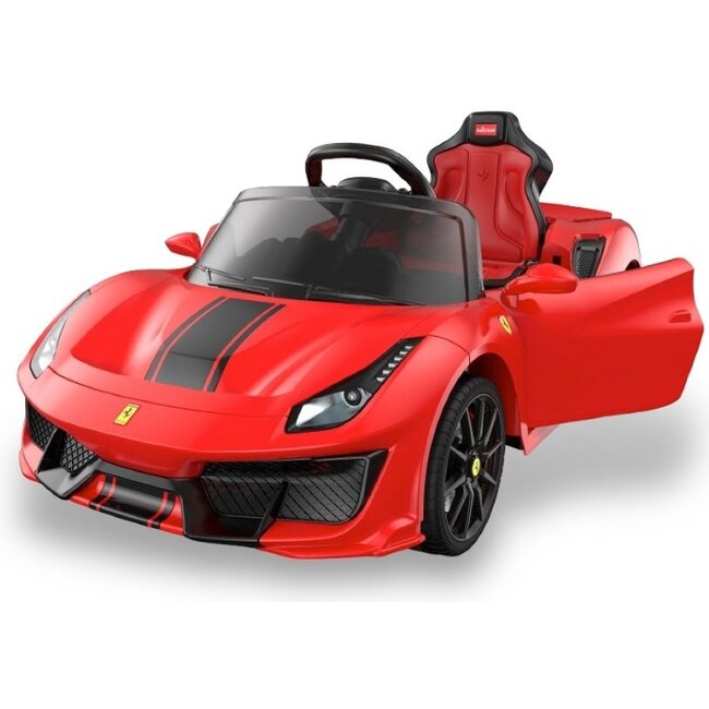 Rollzone Elektrische Kinderauto Ferrari 488 Spider Rood