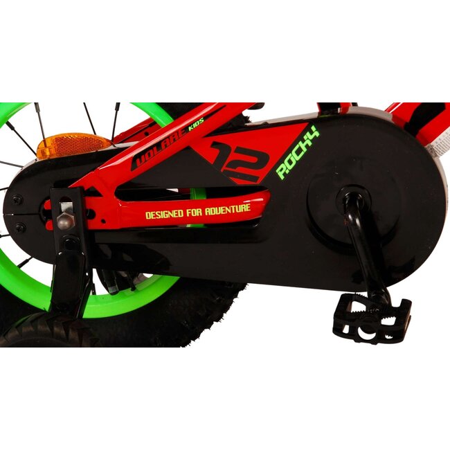 Volare Jongensfiets 12 Inch Rocky Rood 21123