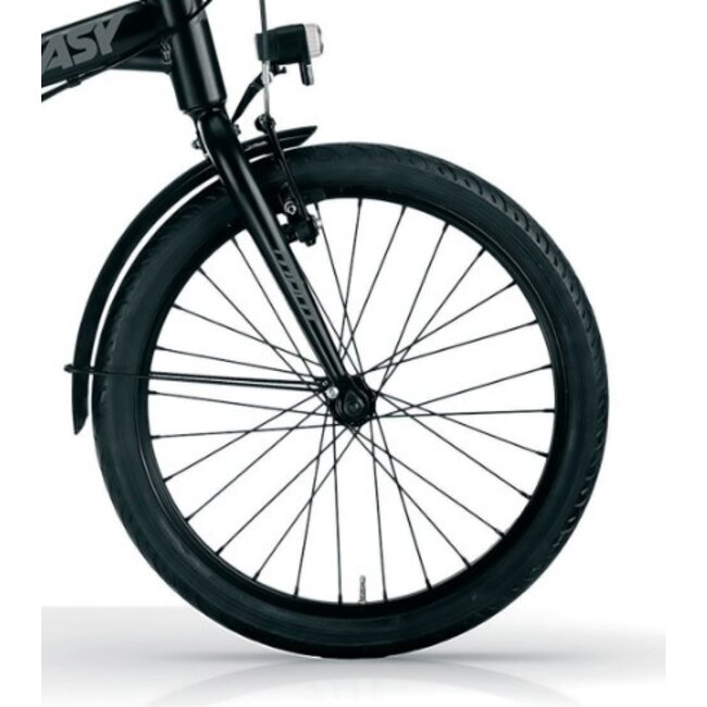 MBM Vouwfiets 20 Inch Easy 6 Versnellingen Zwart