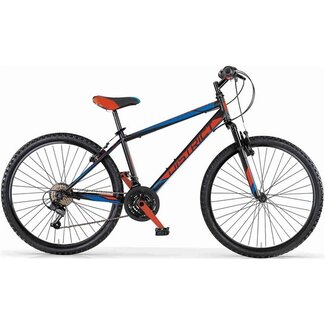 MBM Fietsen Jongens Mountainbike 26 Inch MBM District Zwart Rood