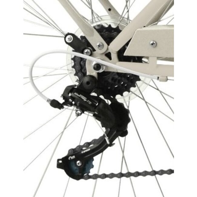 Meisjesfiets 26 Inch Retro 6V Creme