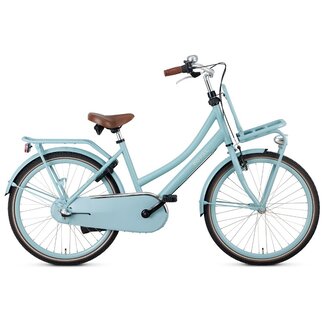 Popal Popal Meisjesfiets 24 Inch Daily Dutch Basic+ 3V Mat Blauw