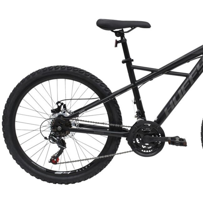 Jongens Mountainbike 24 Inch Huffy Korros Zwart 24382W