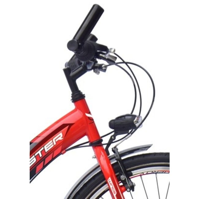 Wings Jongensfiets 24 Inch Master 6V Rood