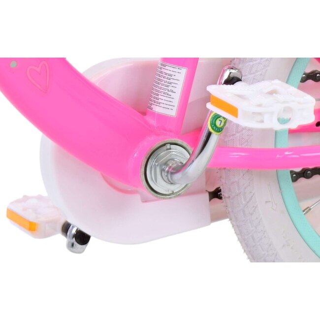 Barbie Meisjesfietsfiets 14 Inch Roze 31454