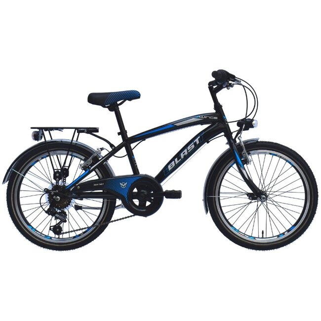 Wings Jongensfiets 22 Inch Blast 6 Versnellingen Blauw