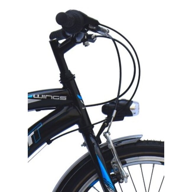 Wings Jongensfiets 22 Inch Blast 6V Blauw