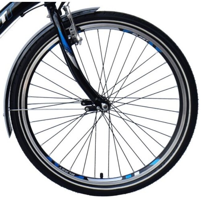 Wings Jongensfiets 24 Inch Blast 6V Blauw