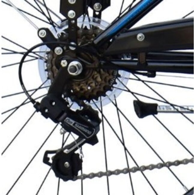 Wings Jongensfiets 24 Inch Blast 6V Blauw